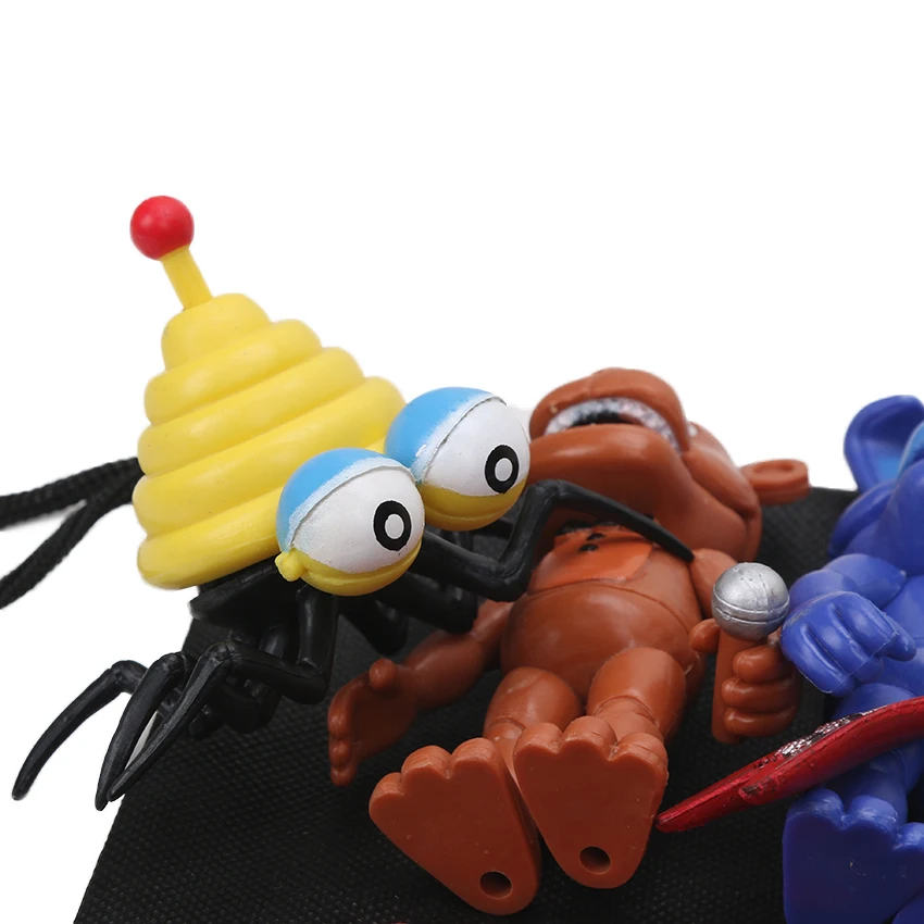 Набор из 13 фигурок FNAF из ПВХ с подарочной сумкой 10-11,5 см Five Nights At Freddy's Freddy Fazbear Foxy Dolls Toys brinqudoes