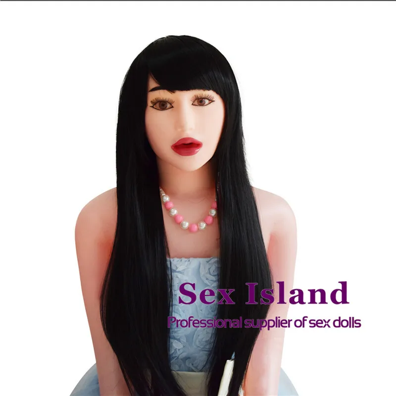 Japanese Lifelike Half Solid Inflatable Oral Sex Dolls For Male Masturbation Toy Silicone Anal and Vagina Love |