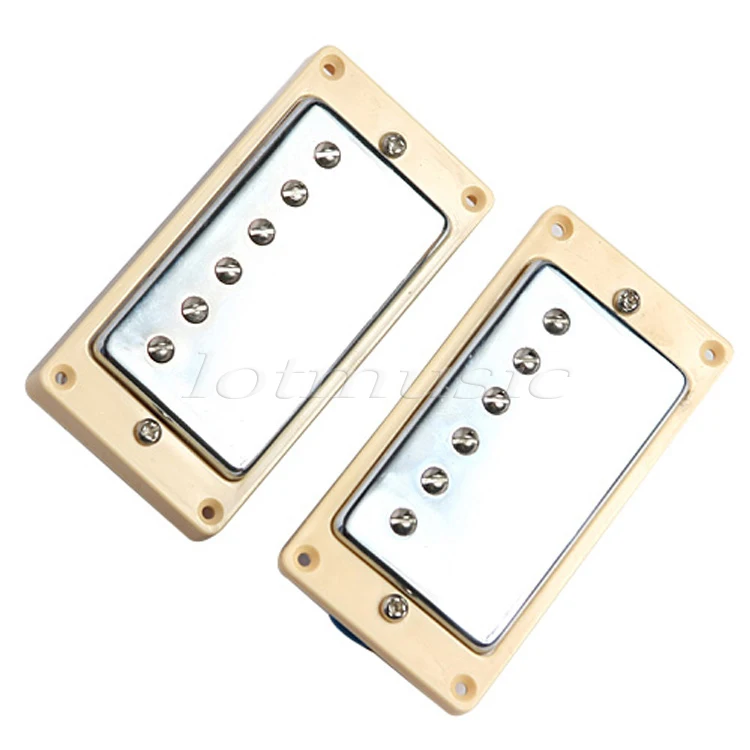 Двойной бухта Humbucker пикап комплект для гибсон стиль гитара запчасти замена|pickup