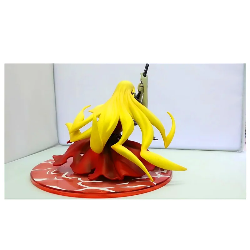 Аниме фигурка Oshino Shinobu 15 см кизумоногатари сидячая маленькая ниндзи сексуальные