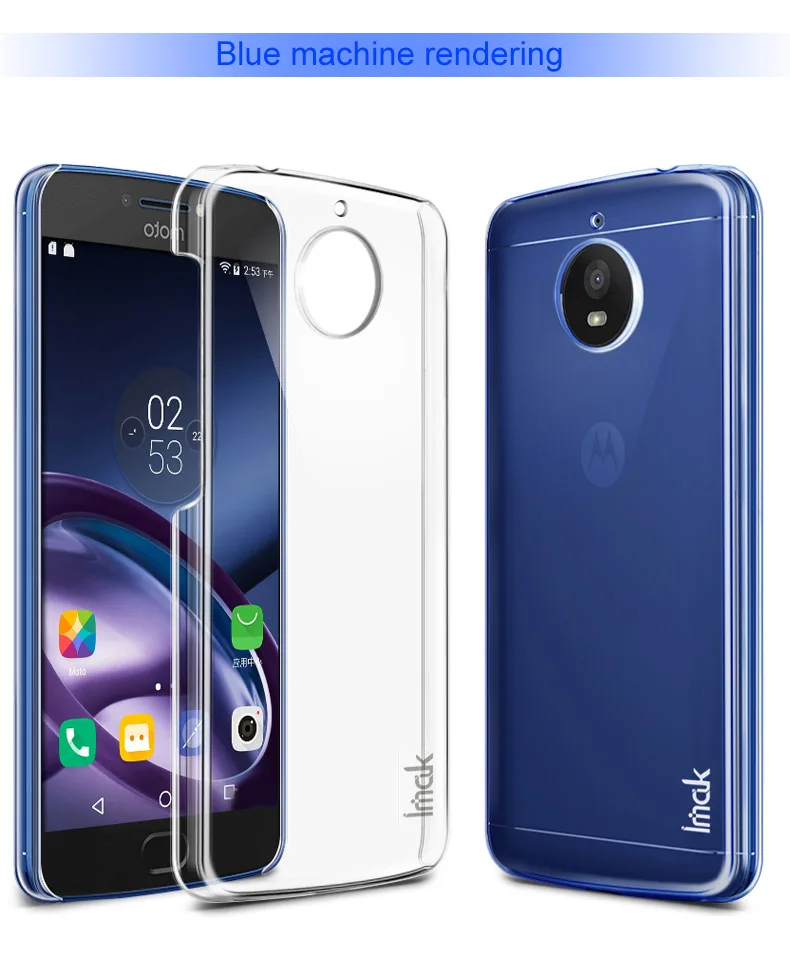 Free shipping ! 1 pcs &quotimak&quot authorized sales! IMAK Crystal II Case Mobile phone shell For Moto G5S Plus |