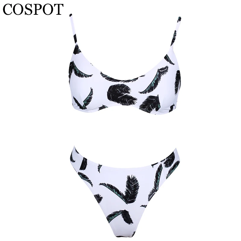 

COSPOT Swimwear Women Bikini 2019 Mujer Solid Bathing Suit Women Swimsuit Woman Summer Swimming Suit For Womens Bikinis