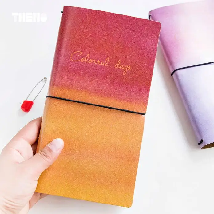 8 шт/лот креативный красочный день из искусственной кожи чехол для планировщика