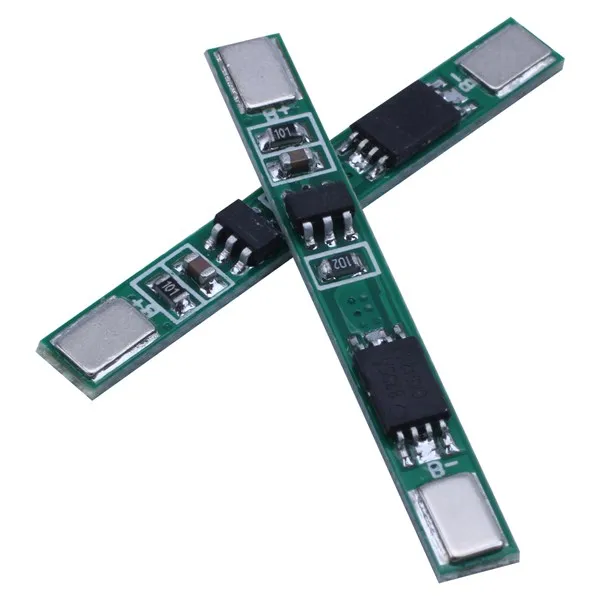 Плата защиты аккумуляторов 1S 3 7 V 4A li ion BMS PCM 18650 плата для литий ионных батарей