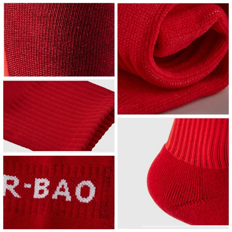 

Adult Men Breathable Towel Sports Hosiery Outdoor Soft Breathable Moisture Elastic Bbsorption Sportswear Football High Socks