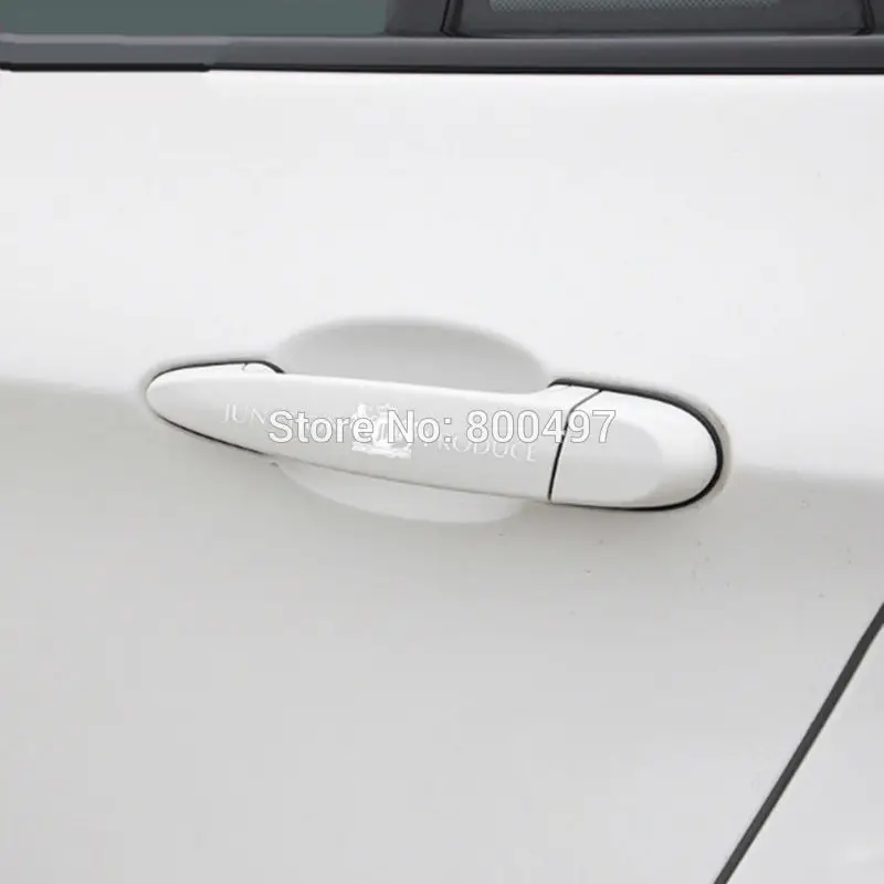 4 х Новый автомобильный Стайлинг автомобиля дверные ручки виниловые наклейки на