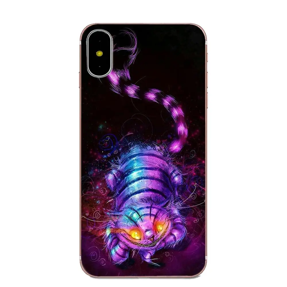 Мягкий ТПУ горячая Распродажа Алиса в стране чудес Чеширский кот для Galaxy J1 J2 J3 J330