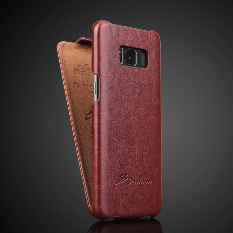 Вертикальный кожаный чехол для телефона Samsung GALAXY S8 PLUS 6 2 дюйма деловой бесплатная