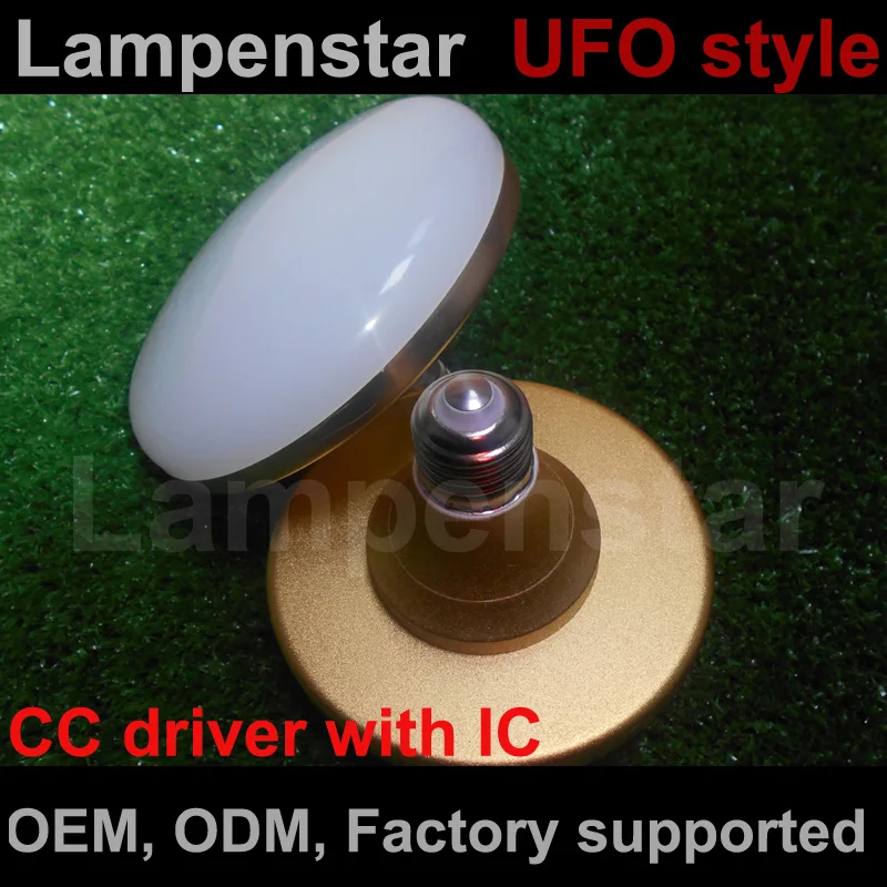 НЛО светодиодный лампы E27 11 W 12 17 30 32 35 37 реальная власть 85 265 V SMD5730 свет