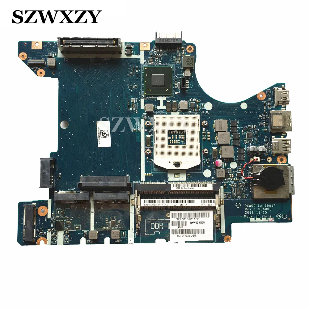 Высококачественная материнская плата для ноутбука DELL E5430 CN-034C90 034C90 34C90 QXW00 LA-7901P