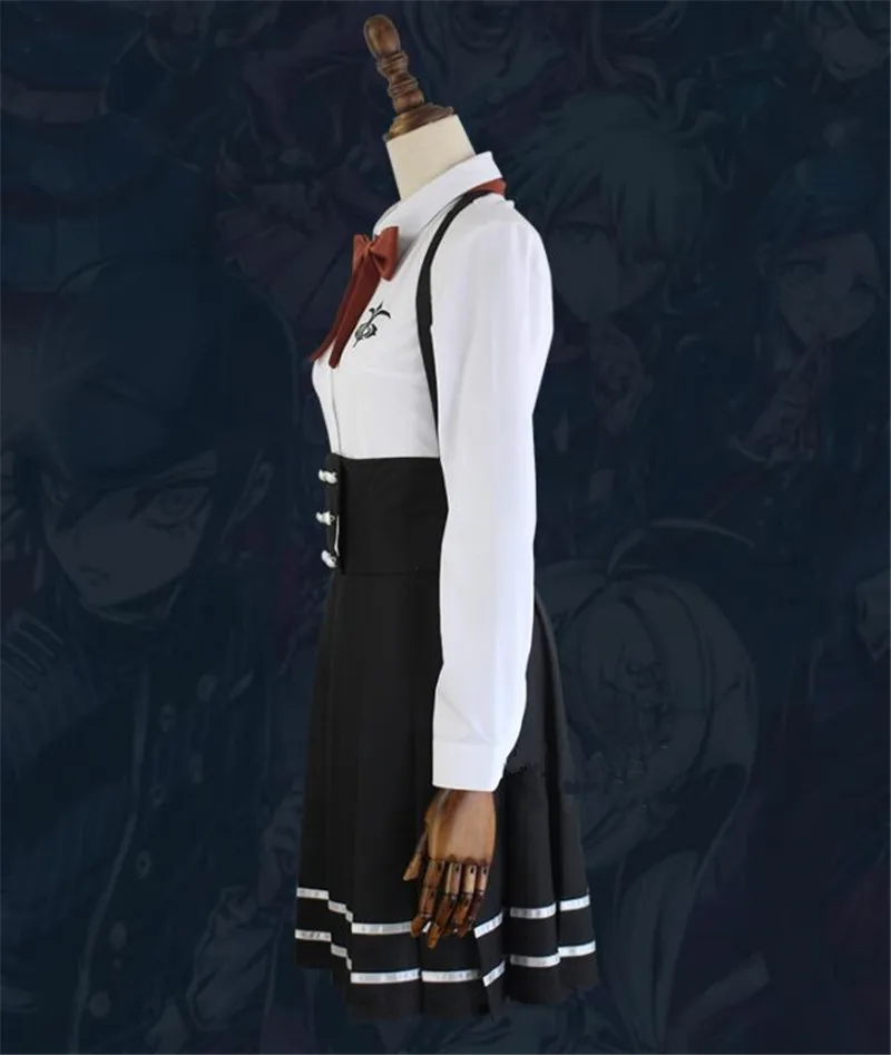 Аниме Danganronpa V3 Shirogane Tsumugi Оригинальная версия JK униформа косплей костюм для женщин