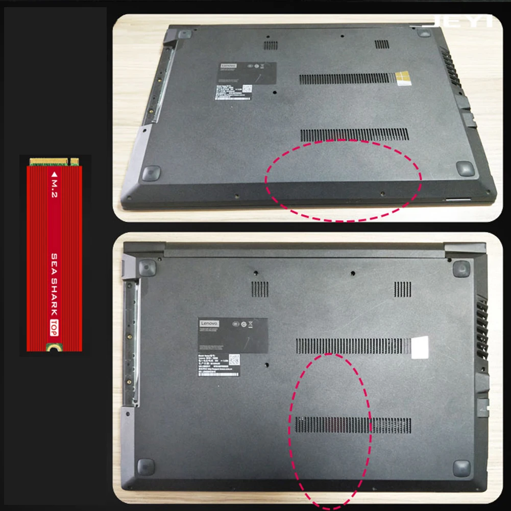 M.2 жесткий диск компьютер радиатор SSD кулер ультра тонкий Замена тепловой мини ноутбуки радиатор плавник алюминиевая охлаждающая подставка