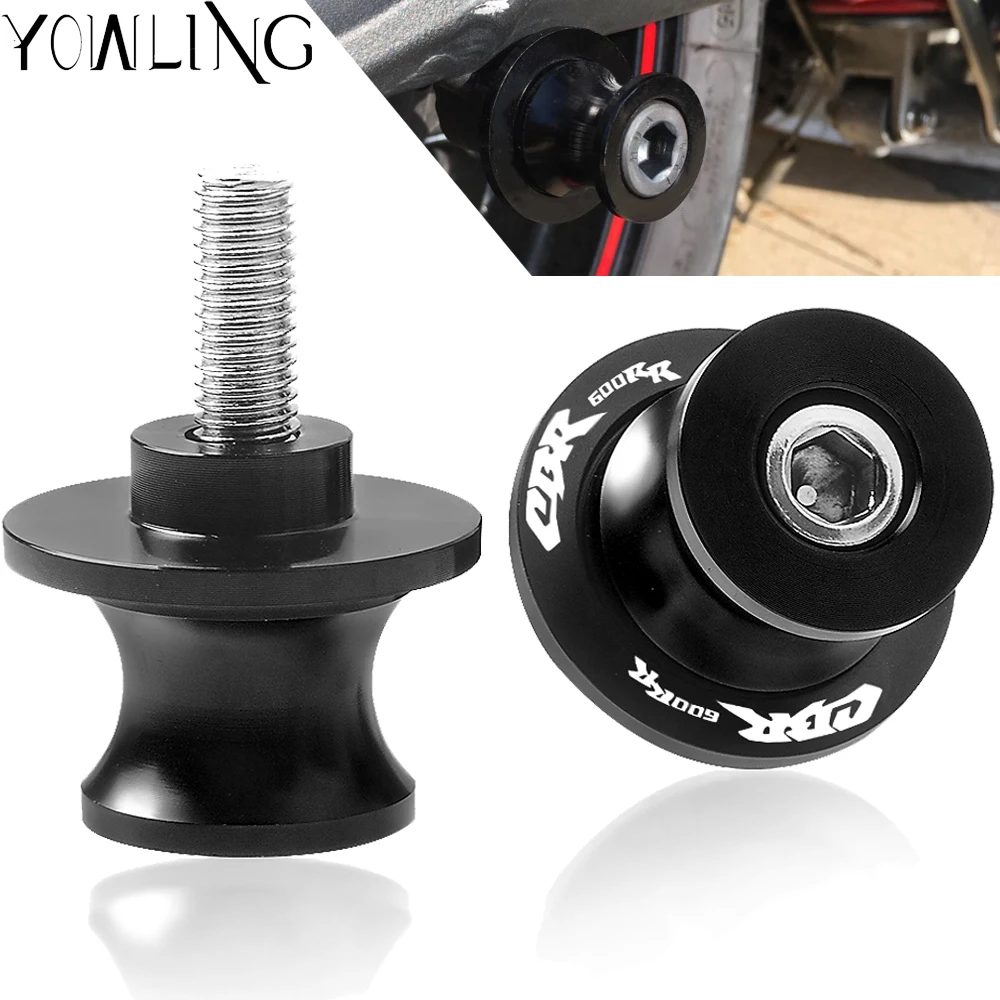 

For HONDA CBR600RR CBR600 RR CBR 600 600RR 2005-2017 2012 2013 2014 2015 2016 Motorcycle 8mm Swingarm Spools Stand Screws Slider