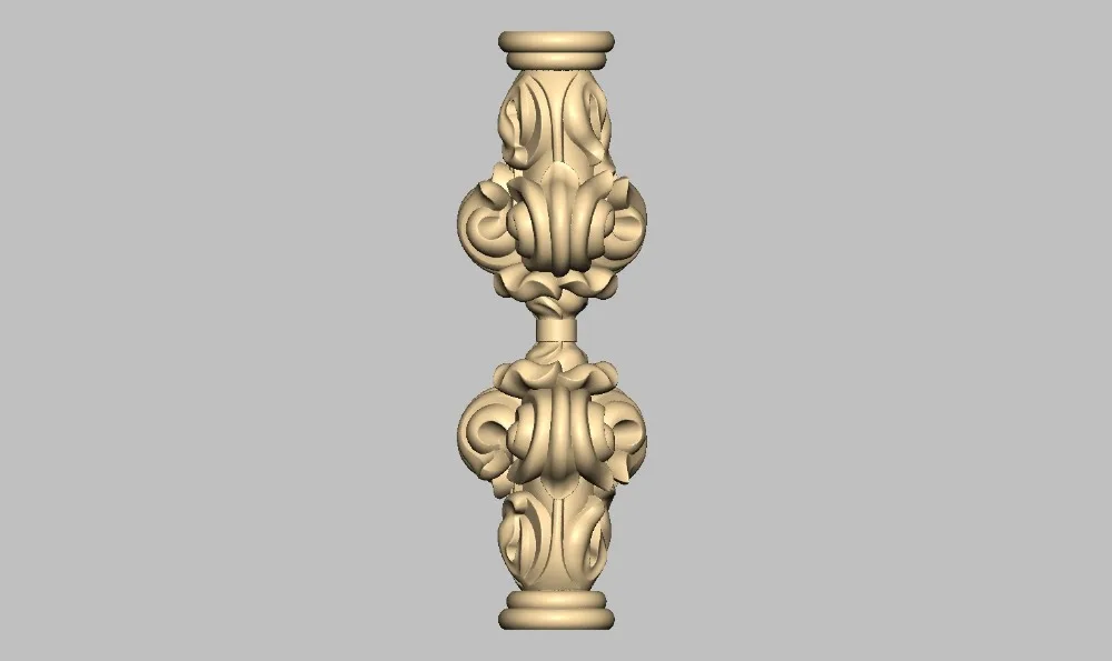 

3D STL format furniture part pattern design for cnc router woodworking 875