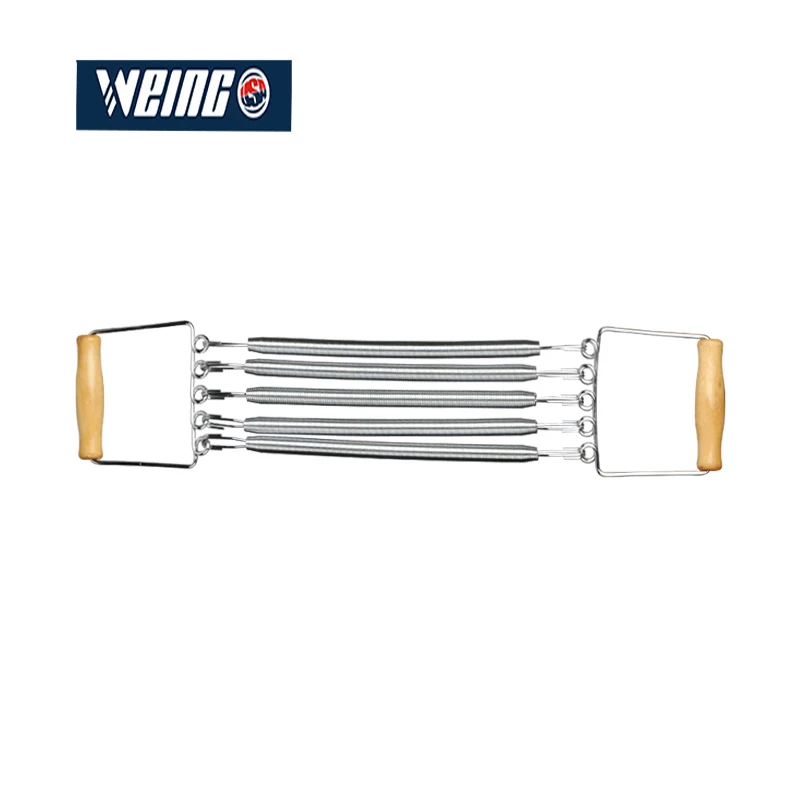 Деревянная ручка Съемник WEING подлинный Регулируемый мужской домашний экспандер