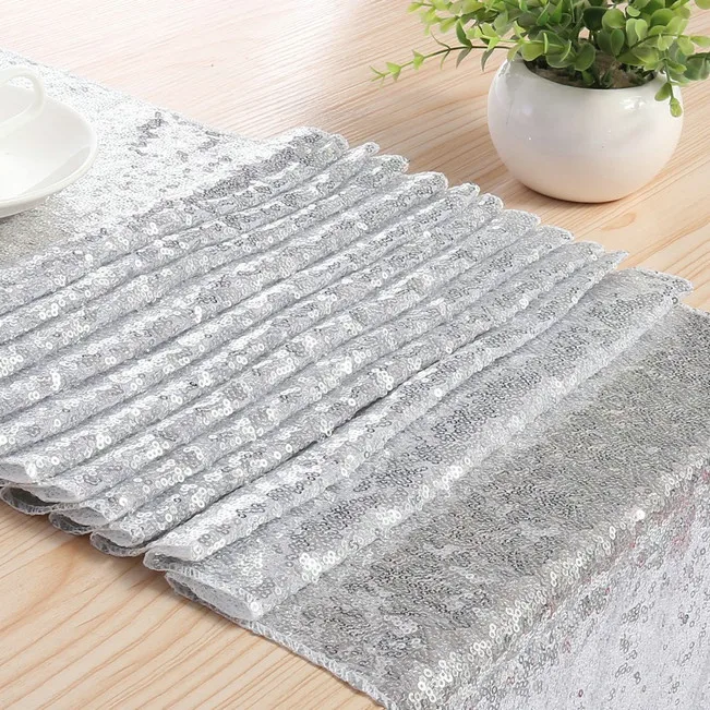 NewSale 12x90 дюймов черный/серебристый/золото/Шампанское Настольная дорожка