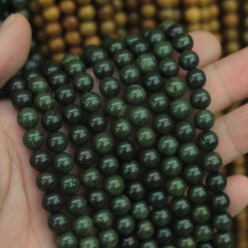 

6mm 8mm african jades beads natural GEM stone beads DIY loose beads for jewelry making strand 15" wholesale !