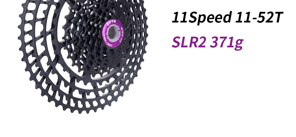 ZTTO 11s 11-52T SLR2 MTB велосипедная кассета 11 скоростей широкоугольная Ультралегкая 371g CNC Запчасти для горного велосипеда свободного хода для X 1 9000