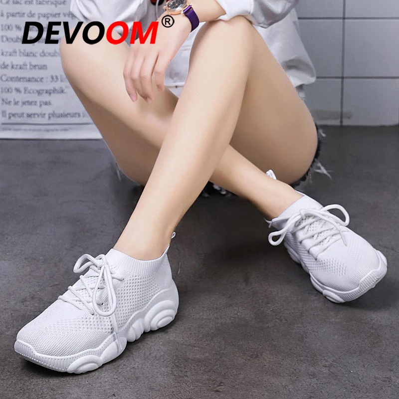 Женские кроссовки для бега белые Basket Femme женские спортивные носки zapatillas deporte