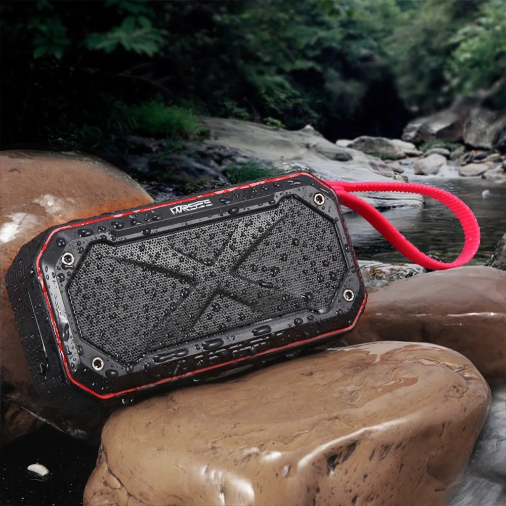 Bluetooth Динамик MARSEE IPX7 водонепроницаемы переносной динамик бас звуковые усилители