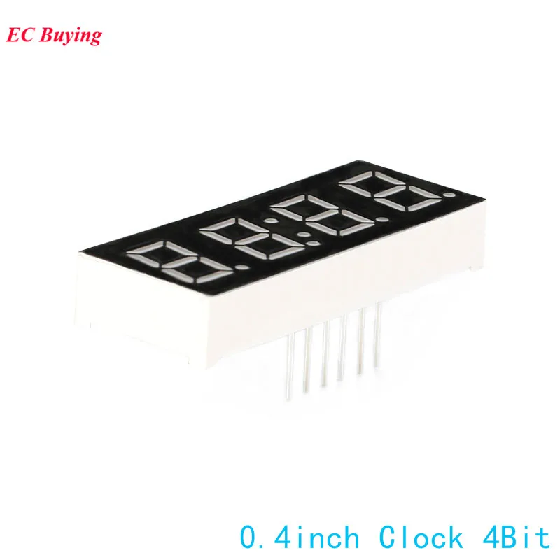 4 битный светодиодный дисплей 0 дюйма 7 сегментов 5 шт.|7 segment display|segment displayled digital tube |
