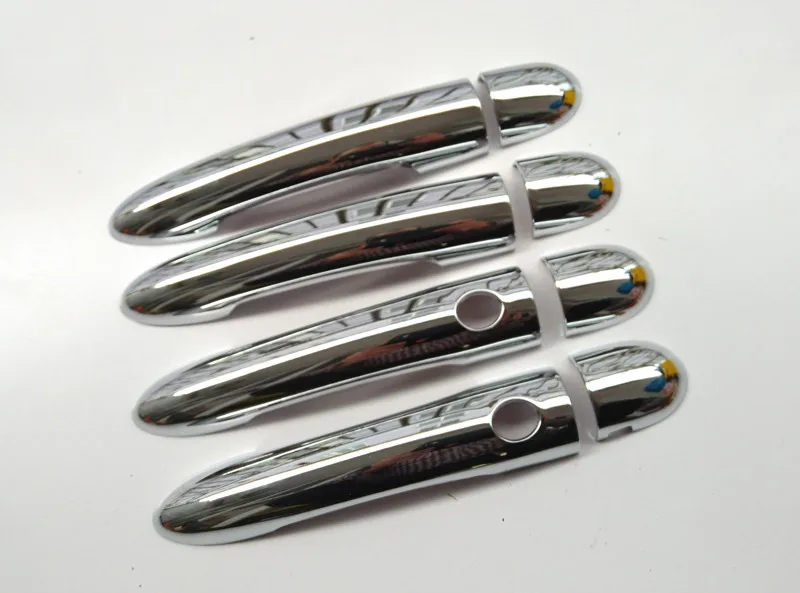 For Renault SCENIC 2 II 2003 2004 2005 2006 2007 2008 2009 chrome Door handle catch cover Trim cap auto accessories