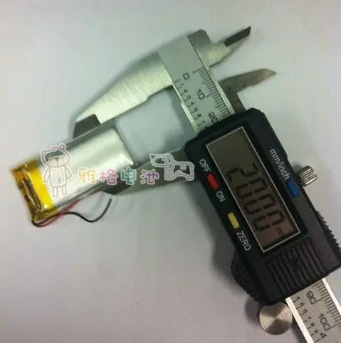 

5Pcs 3.7V lithium polymer battery 702040 MP3 MP4 MP5 GPS Bluetooth 550MAH