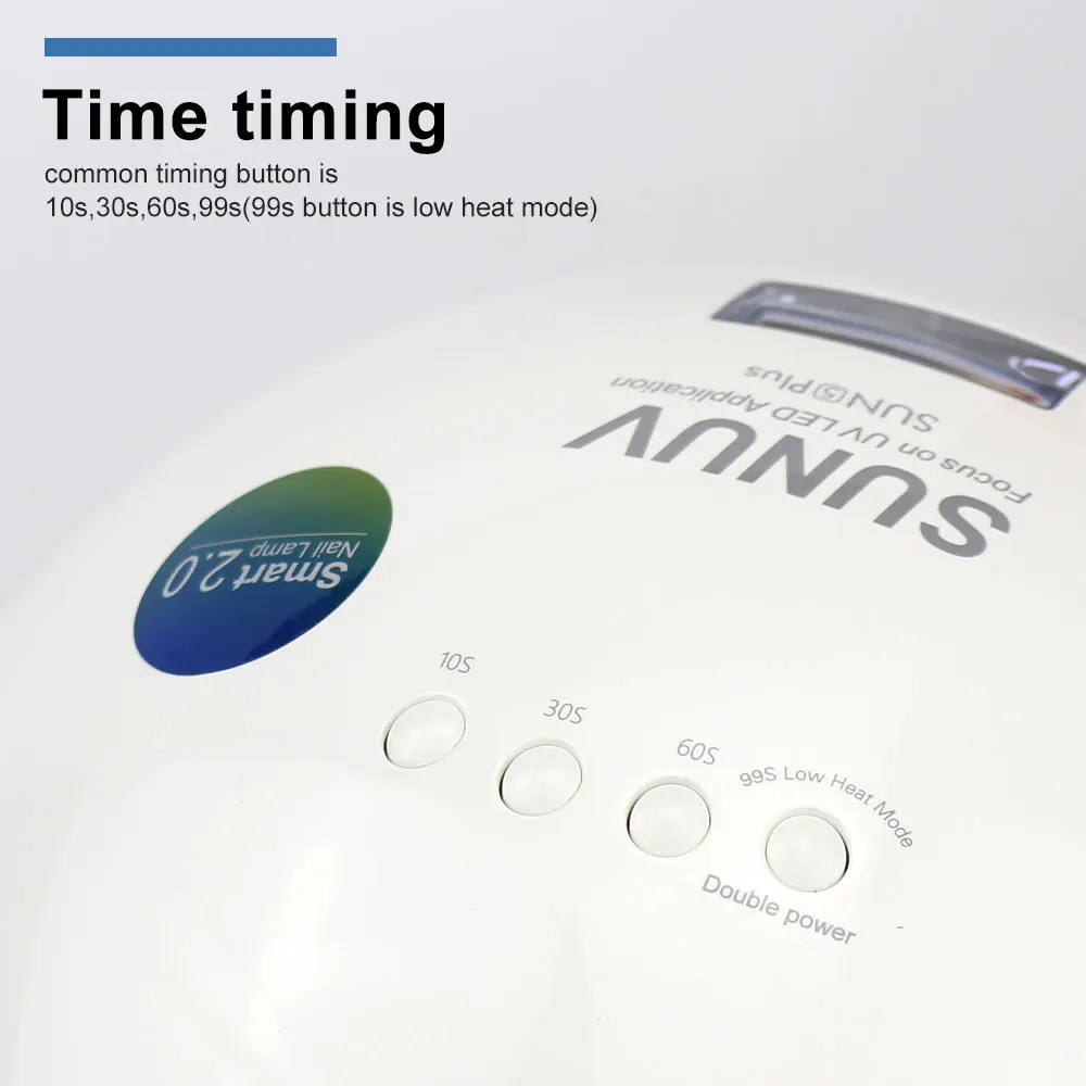 SUNUV Sun5 Plus UV светодиодный 48 Вт аппарат для маникюра сушилка для светоотверждения Гель-лак светотерапия ультрафиолетовая лампа Гвозди оборудование