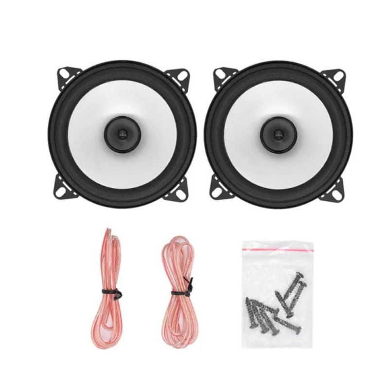 Car Automobiles Coaxial Hifi Speaker Vehicle Door Car Audio Music Stereo Full Range Frequency Loudspeaker 4 Inch