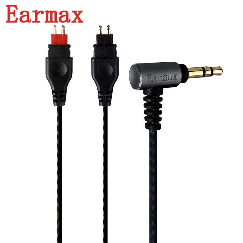 Наушники Earmax OCC с серебряным покрытием Модернизированный кабель 3 5 мм HIFI аудио Aux