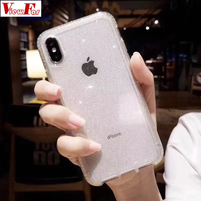 Глянцевый противоударный жесткий чехол Viewfar для Apple iphone 6 7 8 Plus X XR XS Max