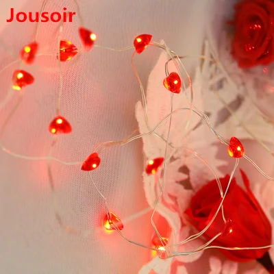10PCS/Lot Light String 3m 30led Led copper wire string star flower shape light for christmas wedding warm white battery CD15 T01 | Лампы и