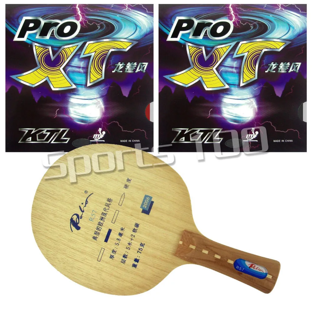 Pro Combo Racket Palio R57 Blade with 2x KTL XT Rubbers | Спорт и развлечения