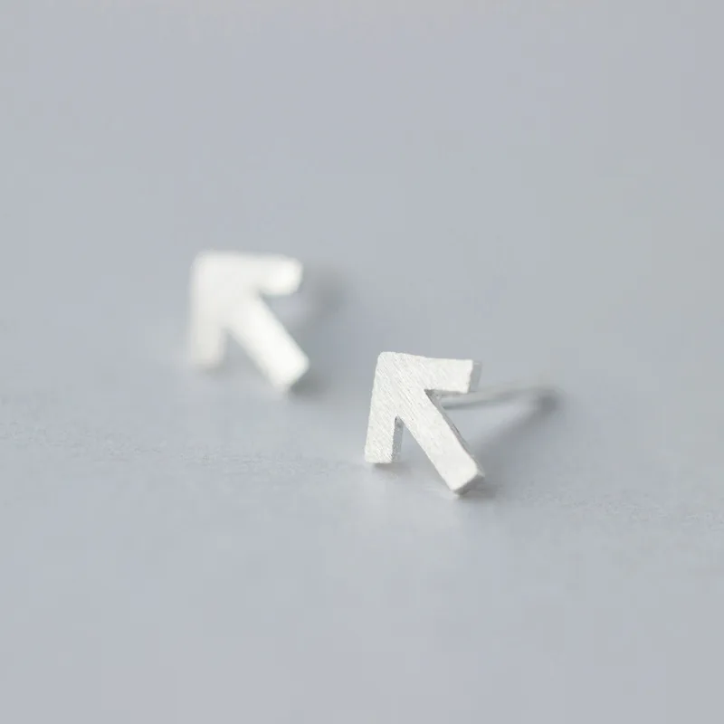 Женские серьги гвоздики из серебра 925 пробы|arrow stud earrings|stud earringsstud earrings for women |
