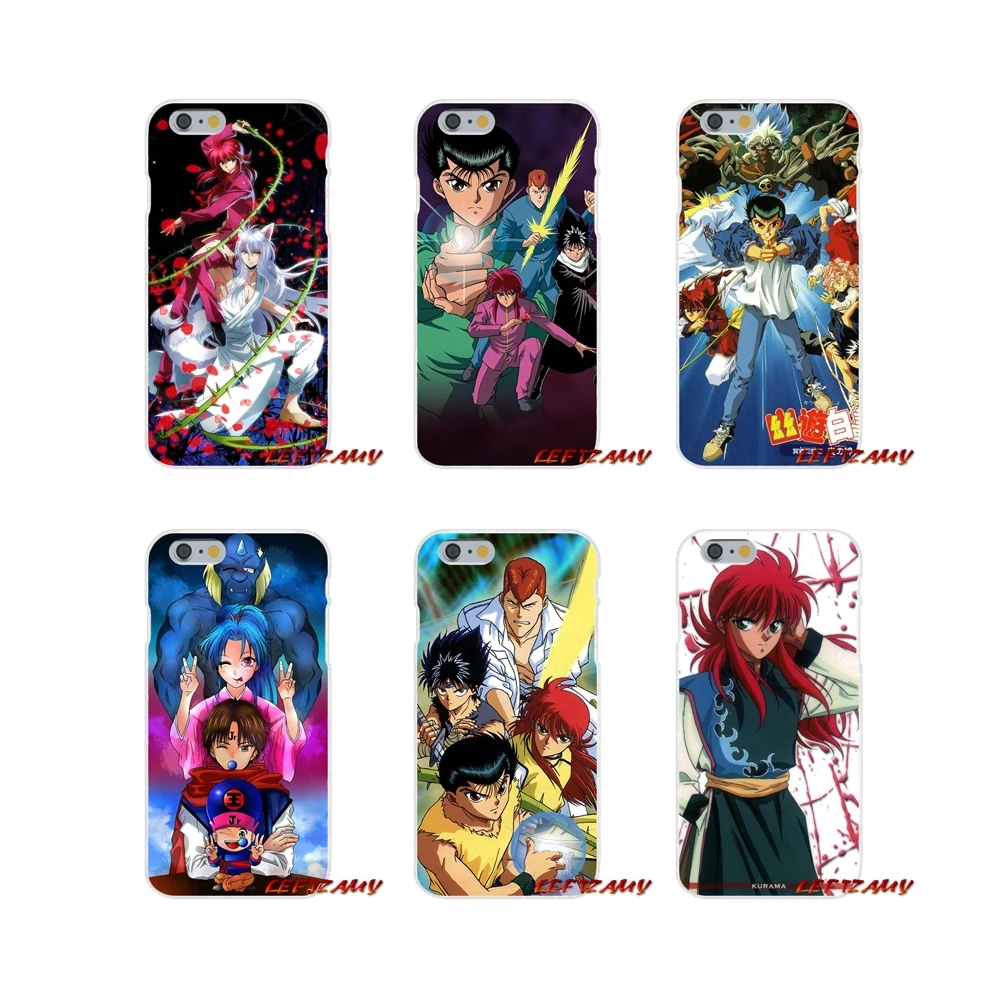 Для iPhone X XR XS MAX 4 4S 5 5S 5C SE 6 6S 7 8 Plus ipod touch Yu Hakusho аксессуары чехлы для