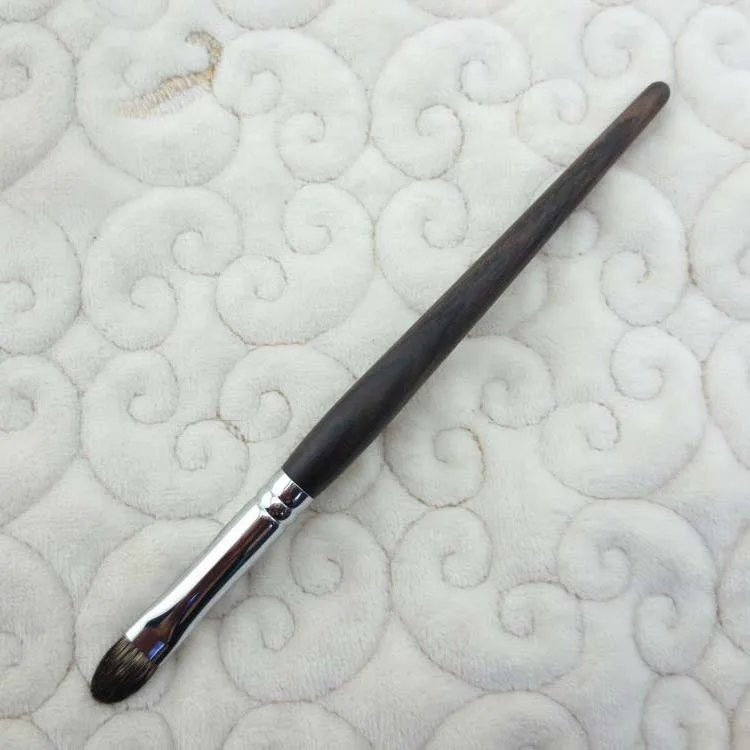 G051 Professional Handmade Makeup Brushes Soft Cat Tail Hair Eye Shadow Brush Ebony Handle Cosmetic Tool Make Up | Красота и здоровье