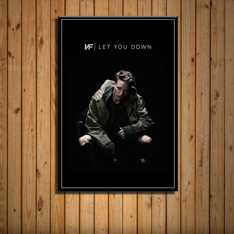 Новинка NF Rapper хип хоп музыка звезда Рэп певица подарок картина художественный