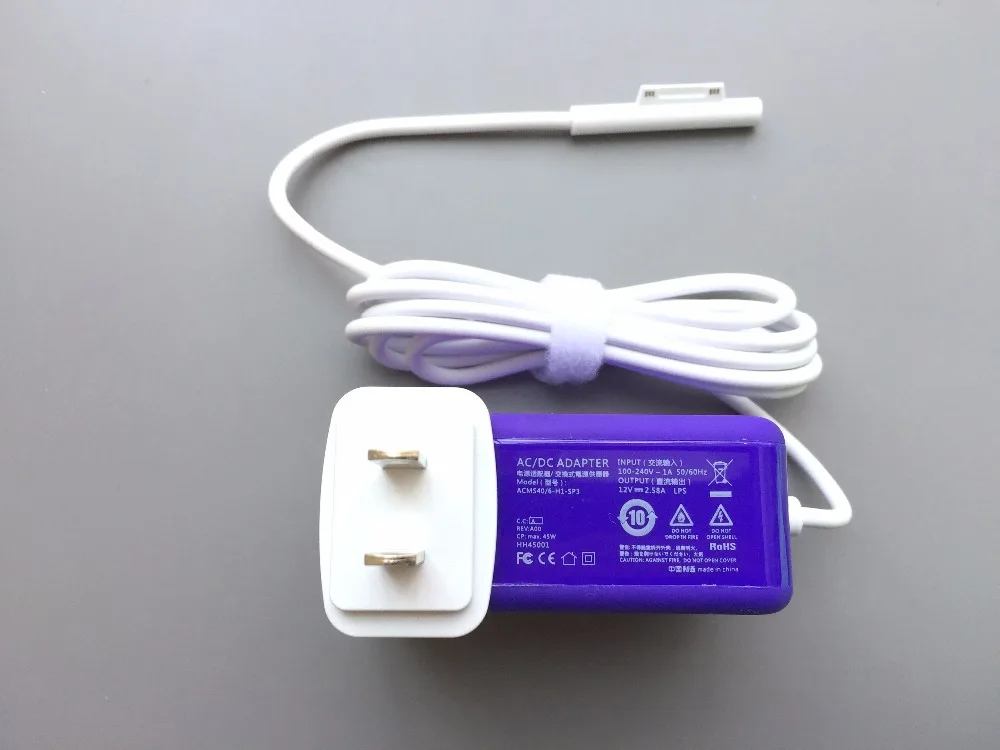 Фиолетовый 12V 2.58A 36W AC ноутбук питания фиолетовый адаптер зарядное устройство для