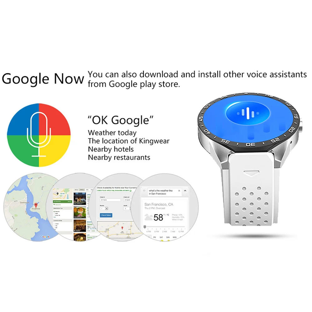 Оригинальный KW88 с gps 3g умные часы wifi телефон Поддержка ОС Android 5 1 MTK6580 сим карты Для