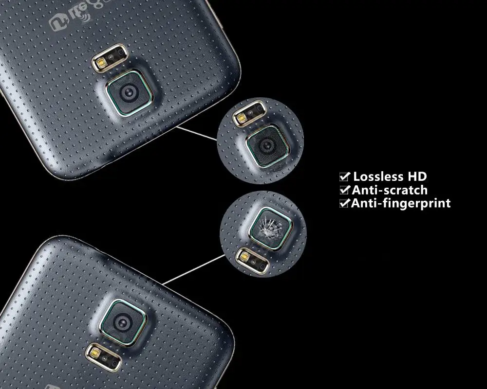 HD Задняя камера Объектив Закаленное стекло пленка для Samsung Galaxy S3 S4 S5 мини