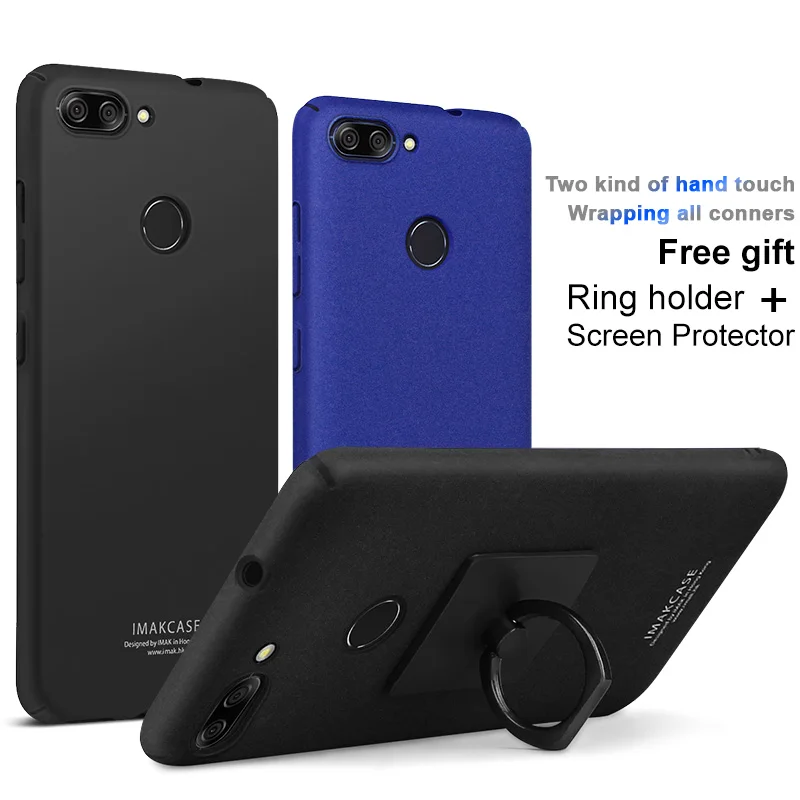IMAK Ковбой матовый чехол для телефона ASUS M1 бампер + держатель Экран Protector Asus Zenfone Max