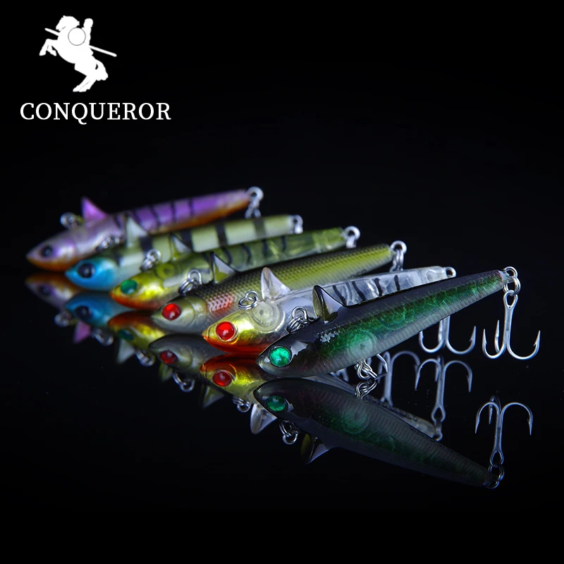 Conqueror популярная модель A + рыболовные приманки 10 цветов на выбор блесна crank shad 50 мм