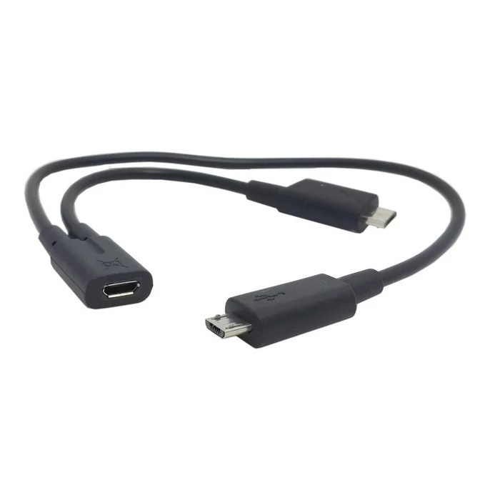 ChenyangCY микро USB разъем к 2 разветвитель Удлинительный кабель для зарядки Galaxy S5 i9600 S4