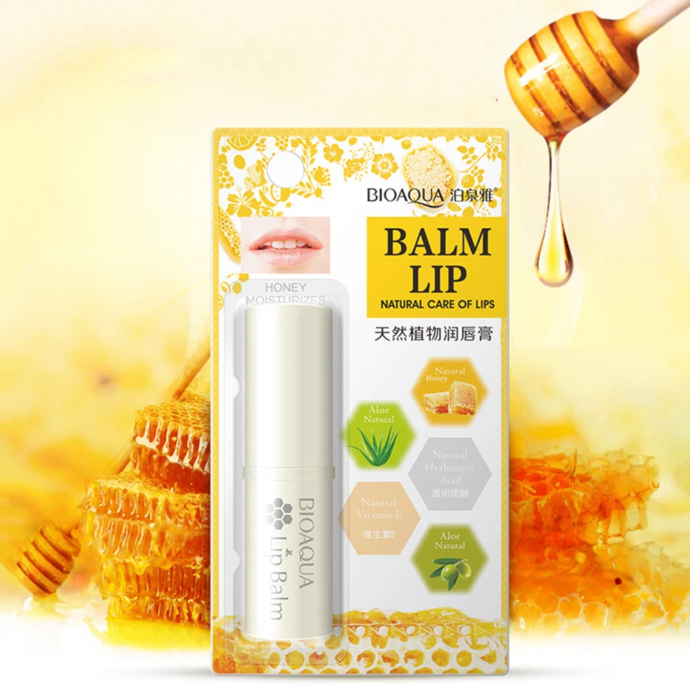 Boquanya Botanical Essence бальзам для губ Уход за губами увлажняющий бесцветный опреснение губ Предотвращение обветренных губная помада с алоэ вера TSLM1