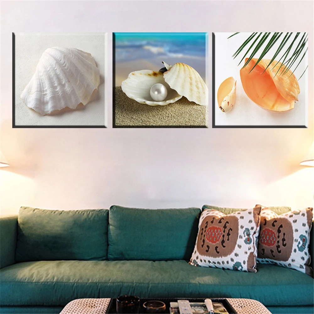

Drop-shipping Modular Painting Flower Posters and Prints Nordic Canvas Painting Wall Pictures for Living Room No Frame