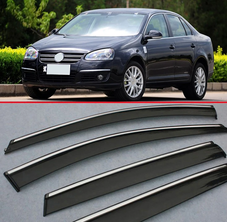 Для VW Jetta MK5 2009 2010 2011 оконный ветрозащитный дефлектор козырек от дождя/солнца