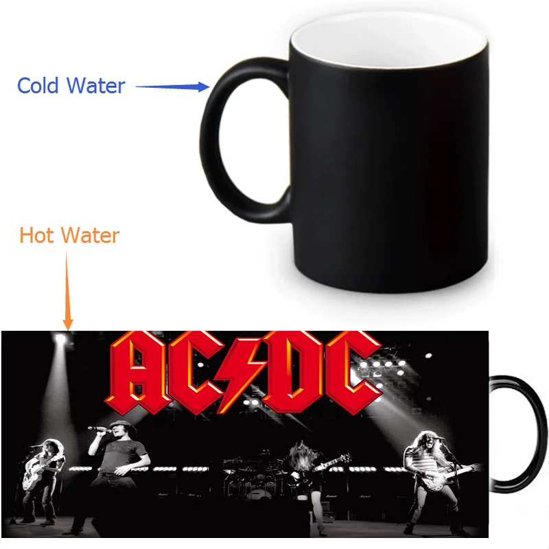 Волшебная кружка переменного и постоянного тока Термокружка с изменением цвета