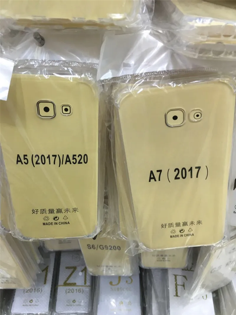Противоударный чехол для Samsung Galaxy S8/S8 plus кристально прозрачный силиконовый из ТПУ