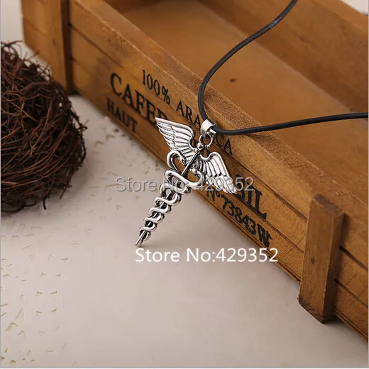 Euro-American Classical Movie Percy Jackson Necklace Vintage Angel Wing Pendant For Sale 24pcs/lot | Украшения и аксессуары