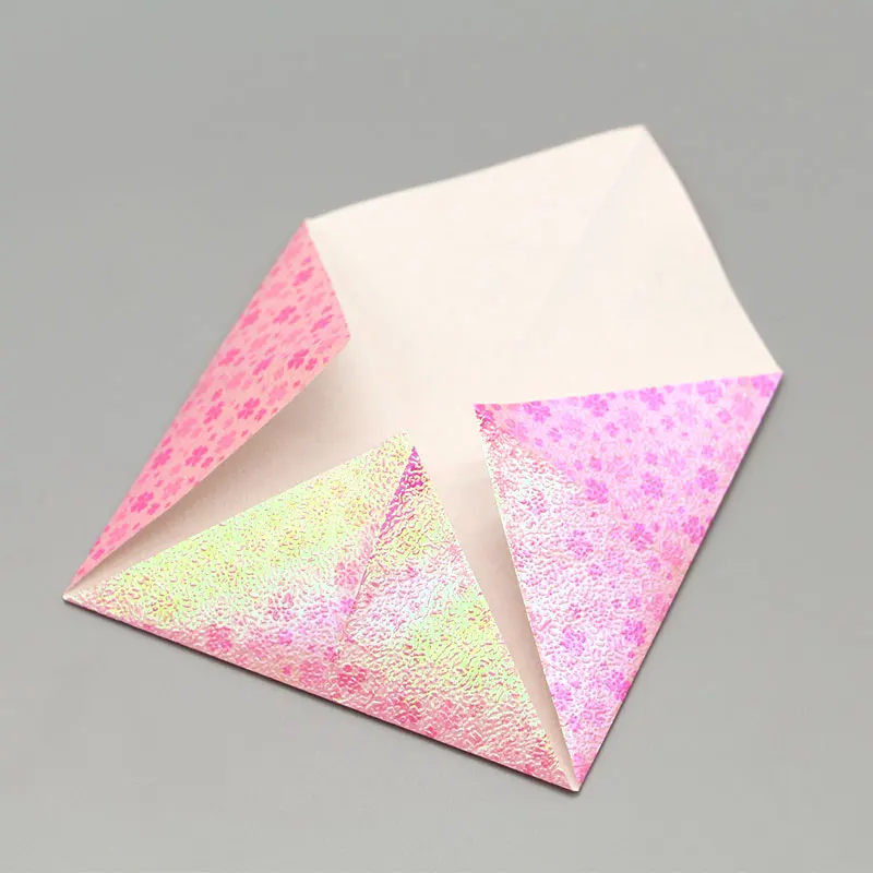 100 шт. квадратный клевер перламутровая бумага для оригами флэш светильник Кая